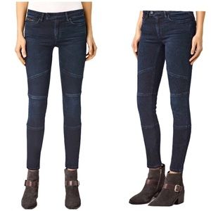 AllSaints | Biker Jeans Blue-Black